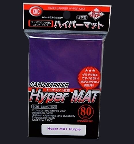 hyper mat card sleeves Amazon.com: KMC Hyper Matte Sleeves (80-Pack), Red : Toys & Games main image 1