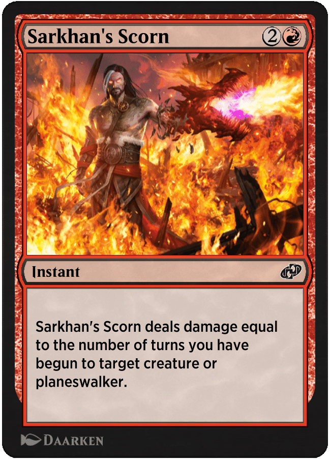 Sarkhan's Scorn JMP:HH