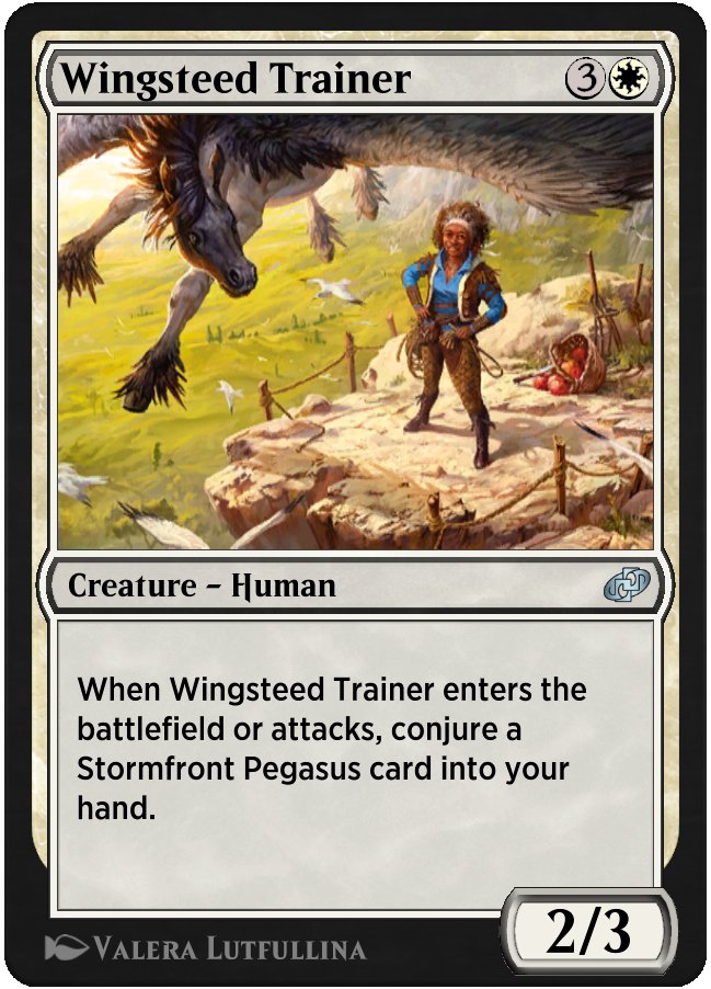 Wingsteed Trainer Historic Horizons