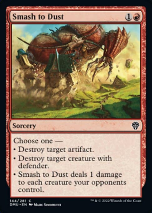 smash to dust