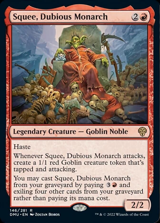 squee dubious monarch