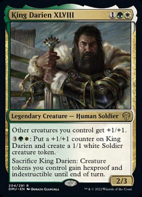 king darien xlviii