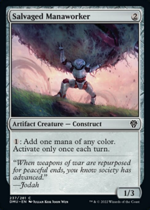 salvaged manaworker