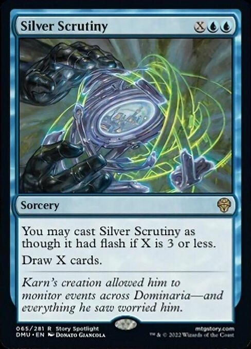 silver scrutiny