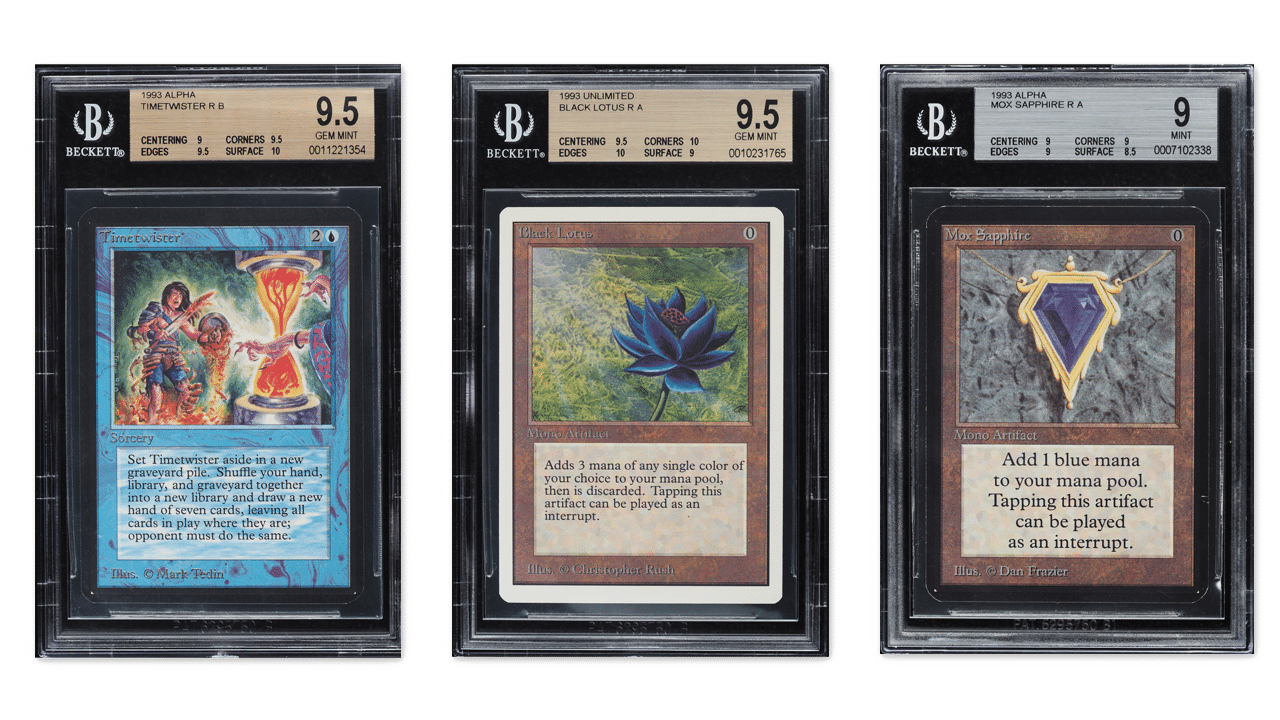 The Rarest MTG and Pokémon Cards Are up for Auction