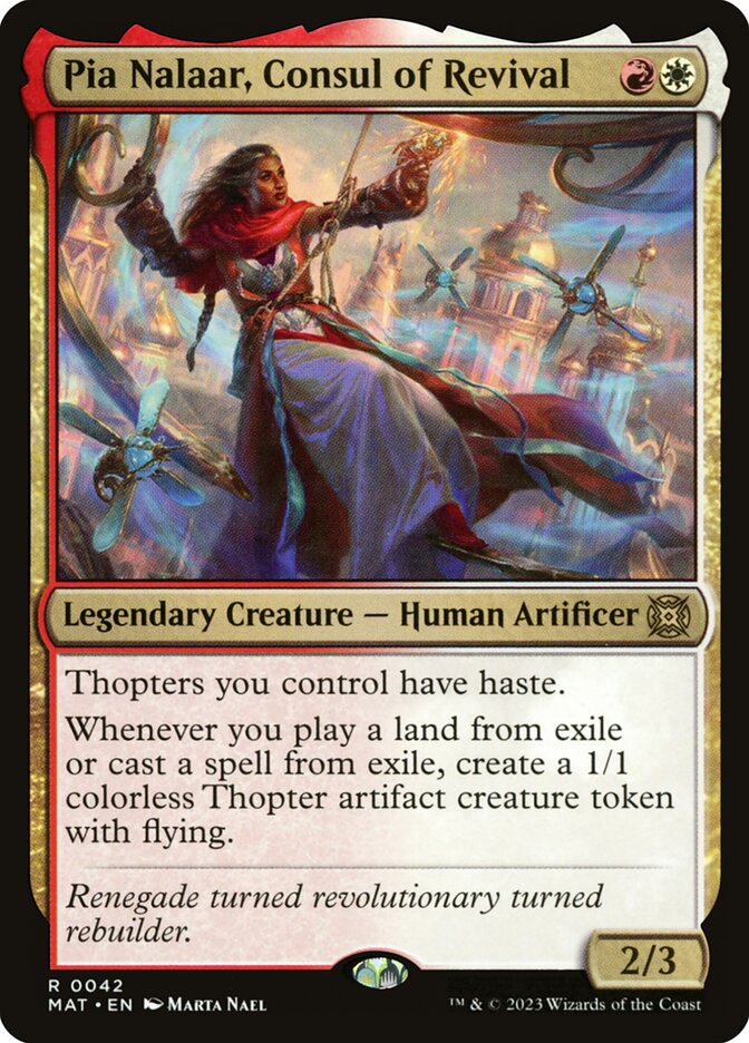 Pia Nalaar, Comnsul of Revival