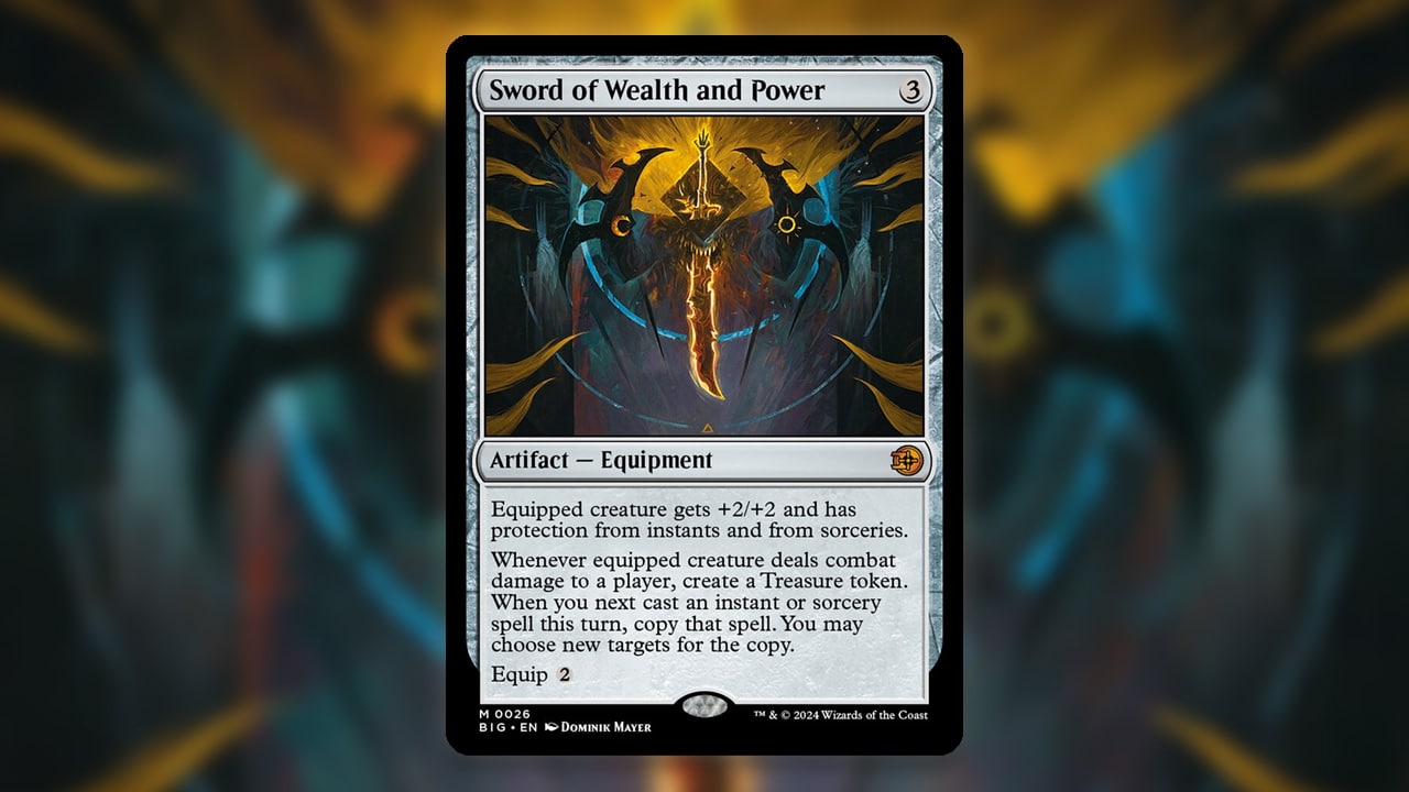 Sword of Wealth and Power [Outlaws of Thunder Junction: The Big Score] main image 1