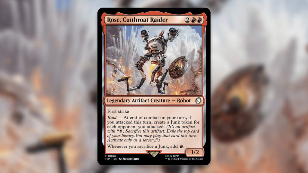 Rose, Cutthroat Raider