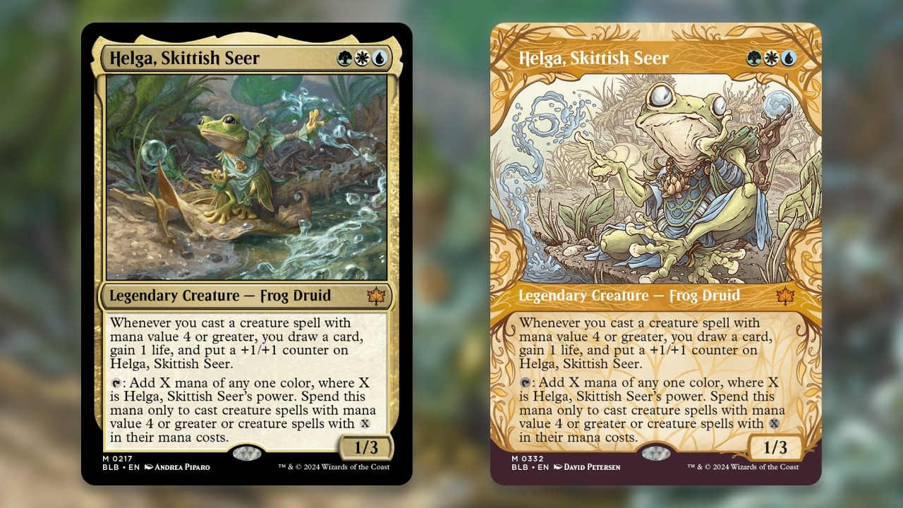 Helga Riddler Mtg MTG Best Bloomburrow Commanders