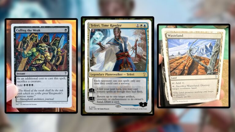 Mystery Booster 2 White Border Cards Look Awful, In The Best Possible Way