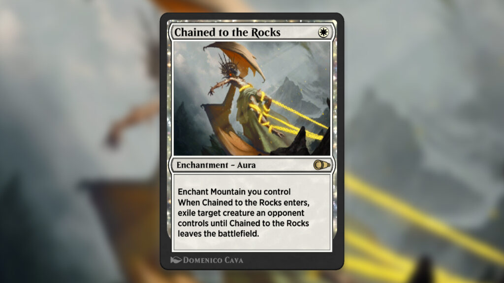 Magic: The Gathering - Chained To The Rocks (Incatenato Alle Rocce) - Rara - Set Theros