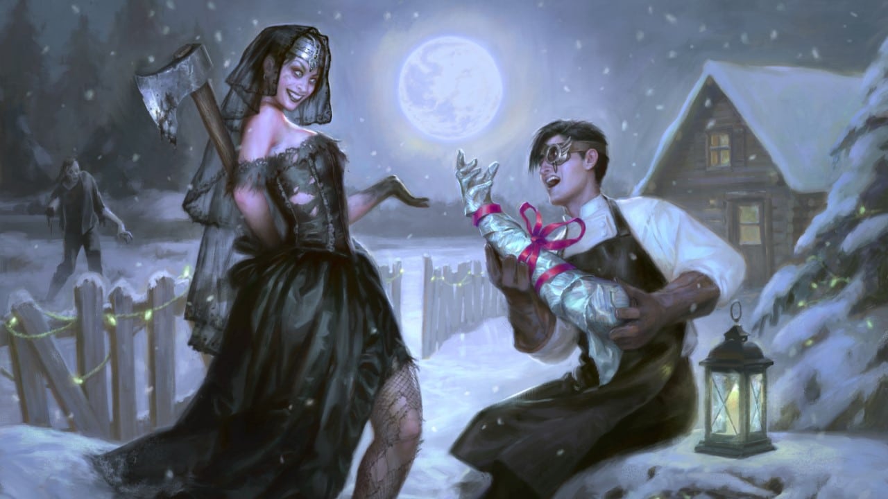 Last-Minute Chopping | Happy Holidays Promos | Art by Marta Nael