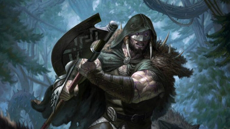 Garruk, Cacciatore Maledetto Trono di Eldraine | Magic