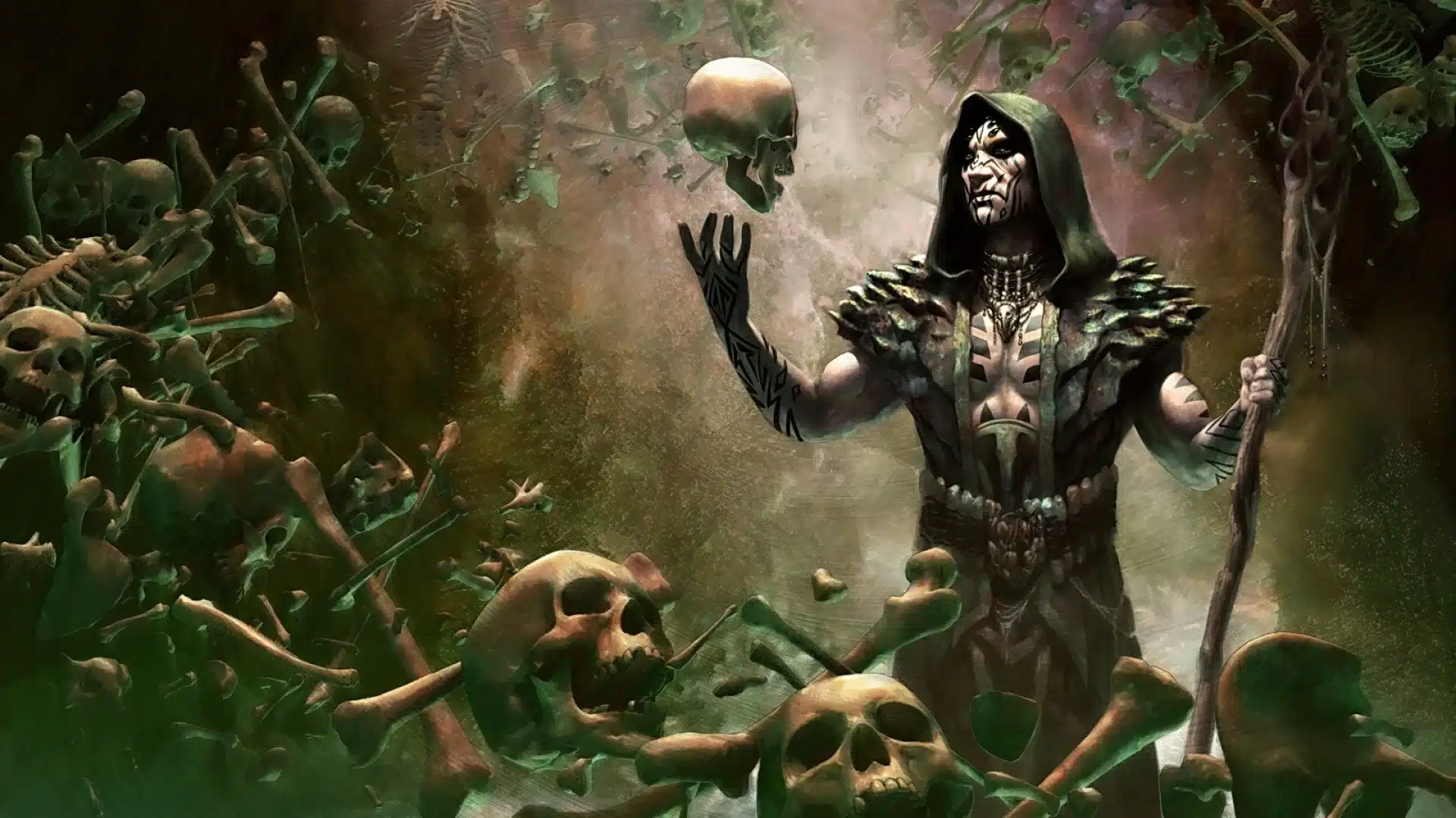 Deathrite Shaman | Return to Ravnica | Art by Steve Argyle