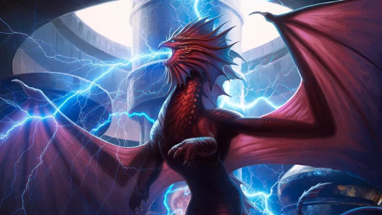 Niv-Mizzet, Visionary | MTG Foundations | Art by Dan Scott