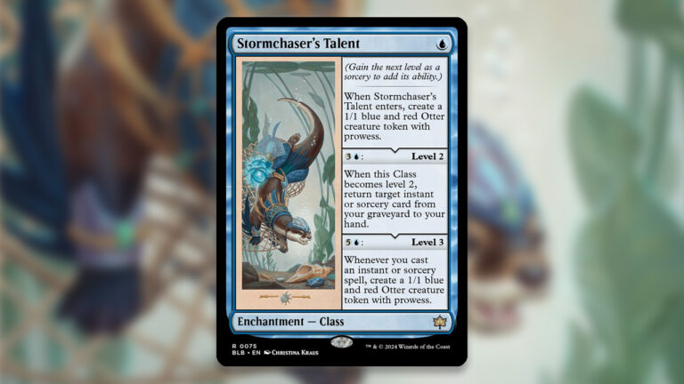 BLB-75  Stormchaser's Talent - fr (excellent) main image 1