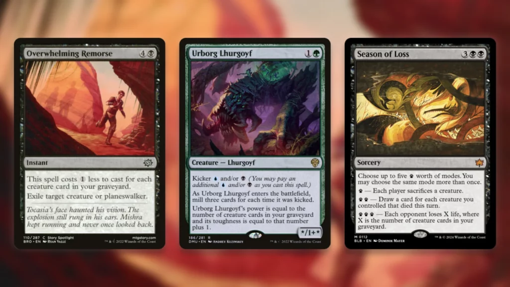 Golgari Self-Mil MTG Obscure Cards