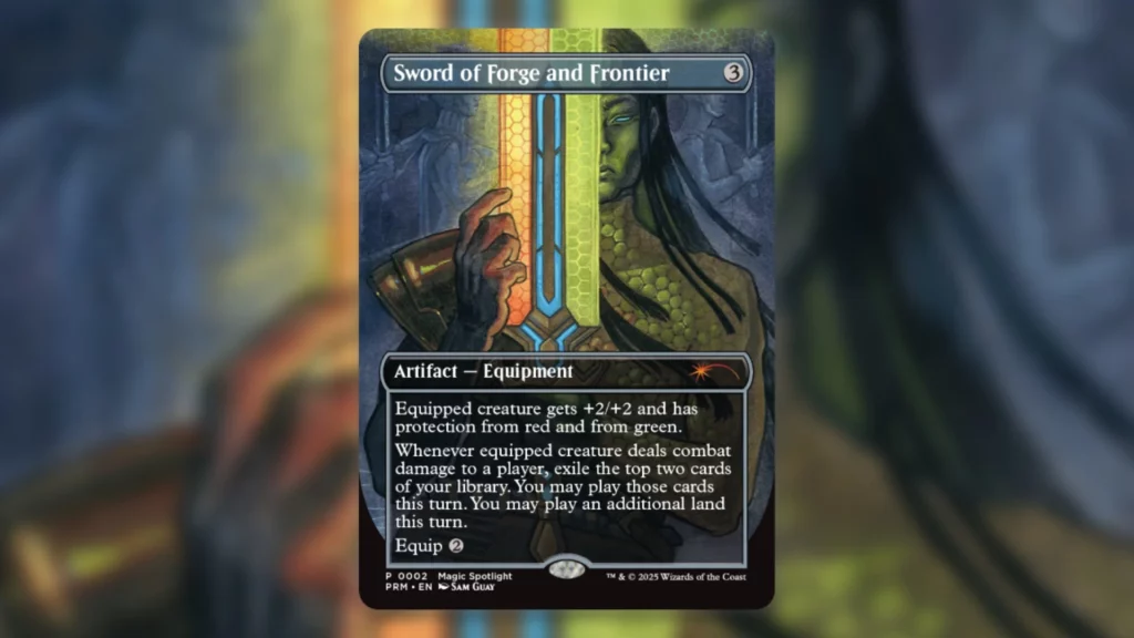 MTG Spotlight Series Promos Sword of Forge and Frontier