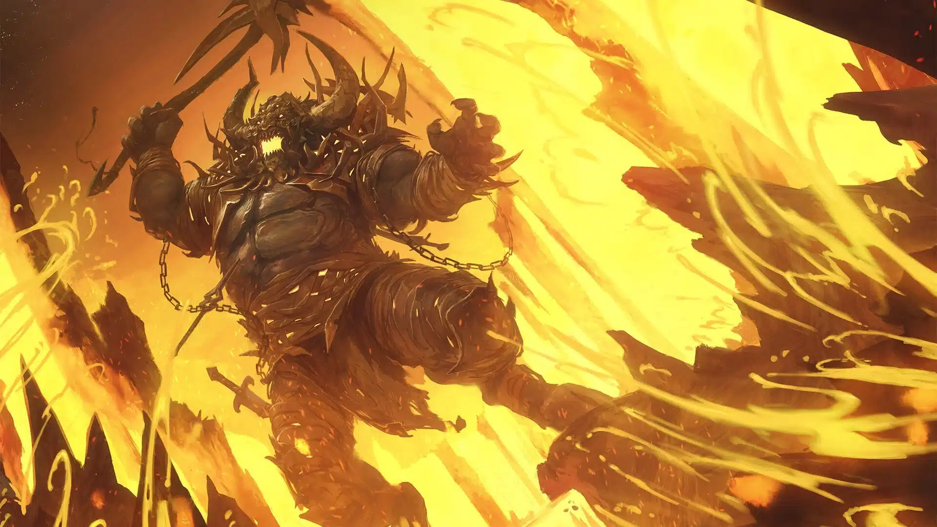 Imskir Iron-Eater | Modern Horizons 3 | Art by Xavier Ribeiro