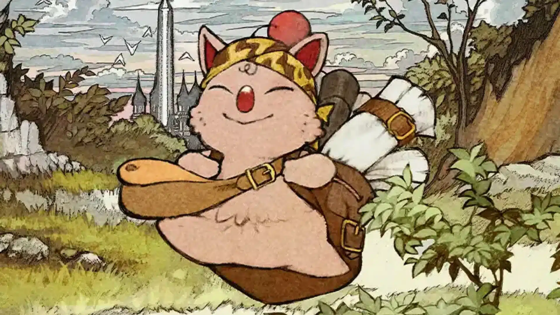 Stiltzkin, Moogle Merchant | Final Fantasy | Art by Yumeko