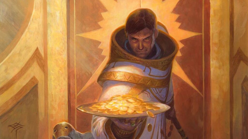 Syndic of Tithes | Gatecrash | Art by Steve Prescott