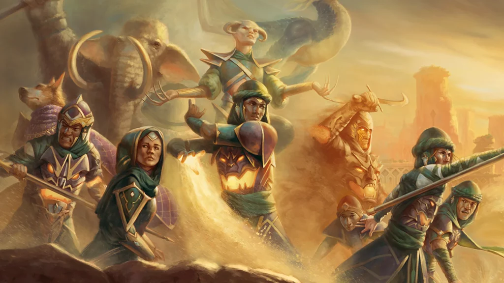 Tarkir: Dragonstorm Abzan Art