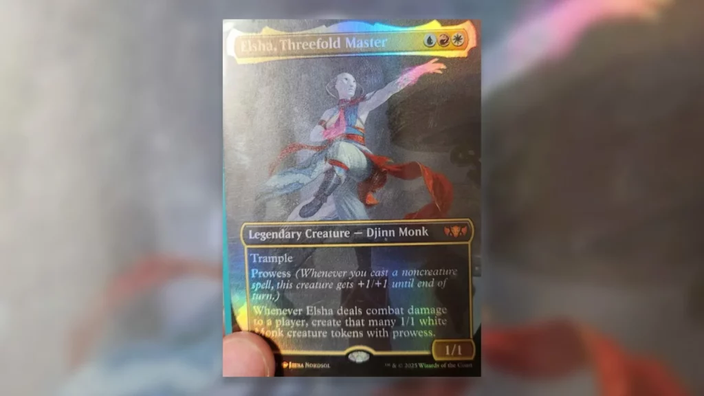 Tarkir Dragonstorm Commander Leaks Elsha, Threefold Master