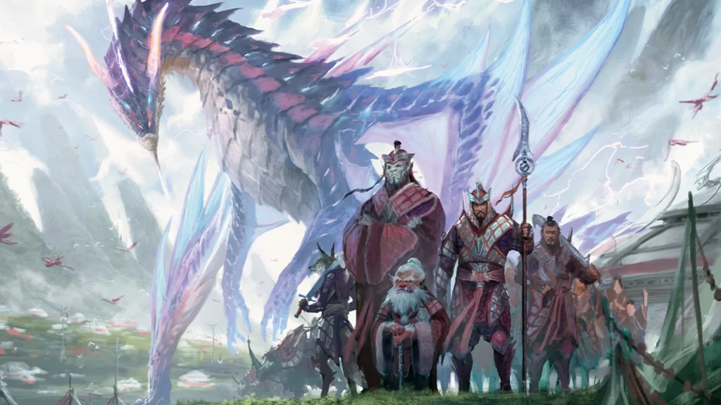 Tarkir: Dragonstorm Mardu Art