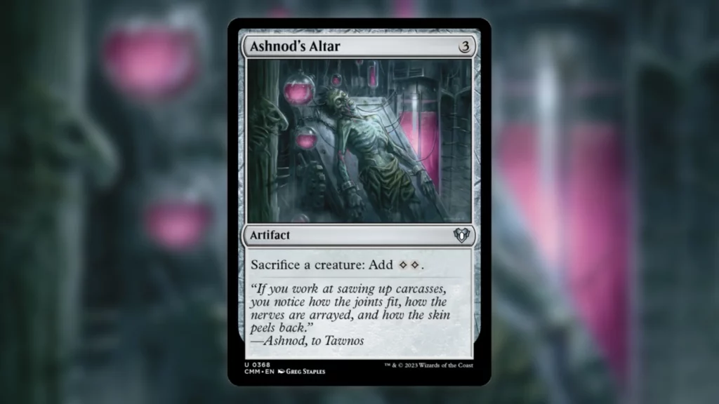 Terra Herald of Hope Commander Ashnod's Altar