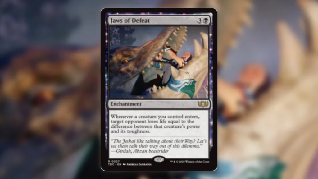 Abzan Armor Commander Deck Jaws of Defeat