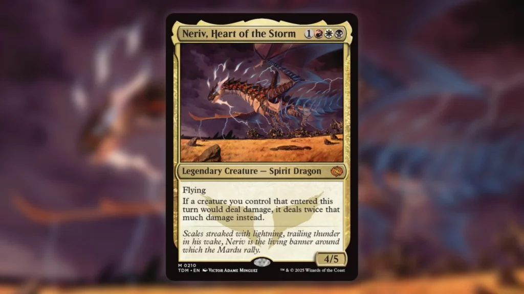 Best Commanders Tarkir Dragonstorm Neriv Heart of the Storm