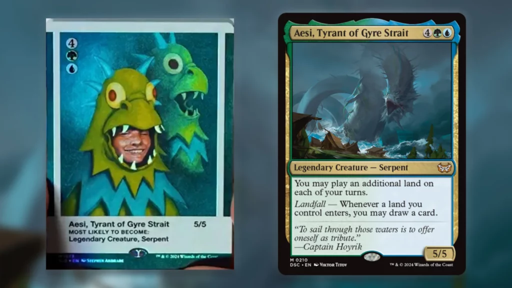 MTG Yearbook Secret Lair Aesi Tyrant of Gyre Strait