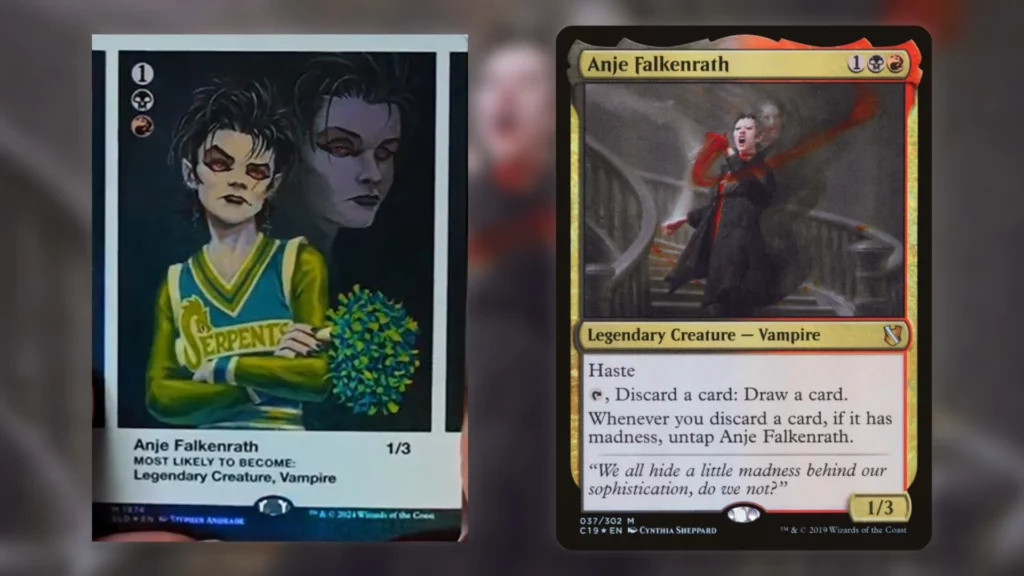 MTG Yearbook Secret Lair Anje Falkenrath