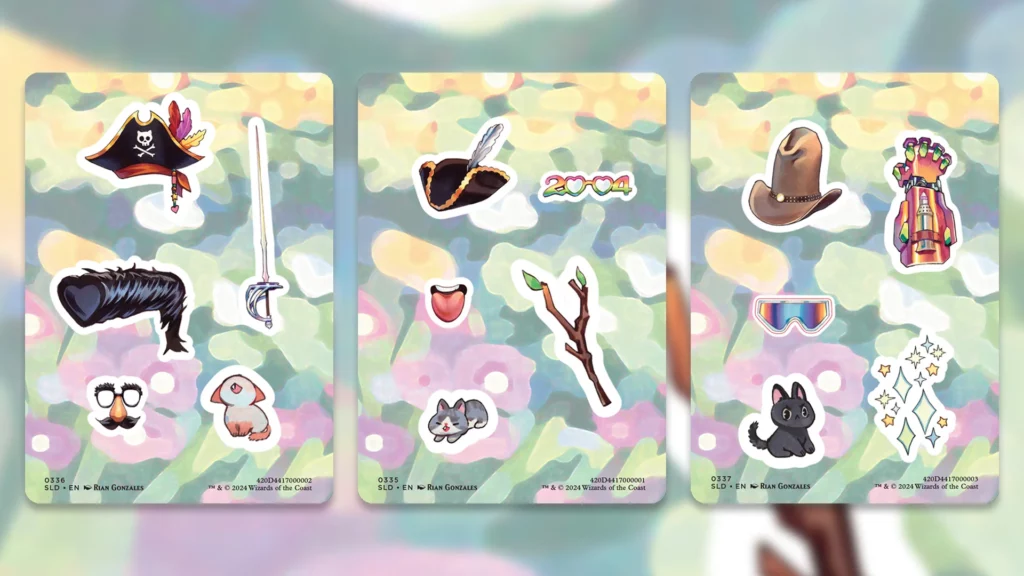 Pick 'Em and Stick 'Em Stickers