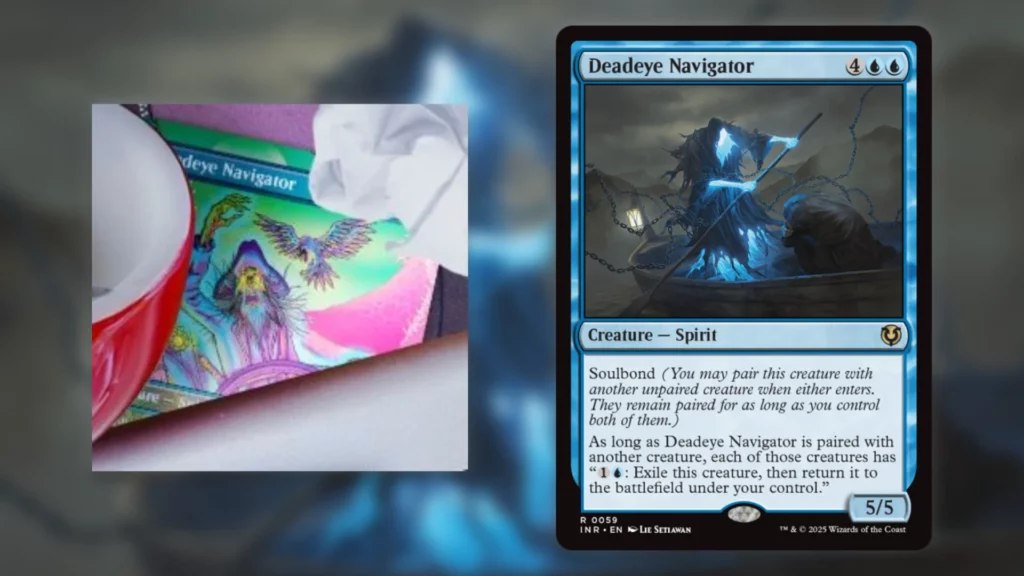 Secret Lair Tease MTG Deadeye Navigator