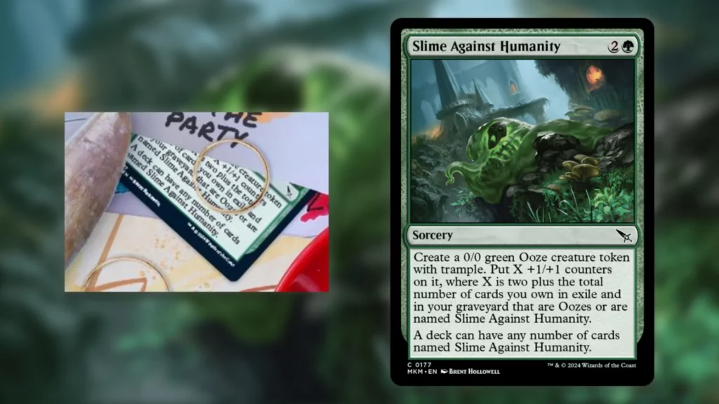 Secret Lair Tease MTG Slime Against Humanity