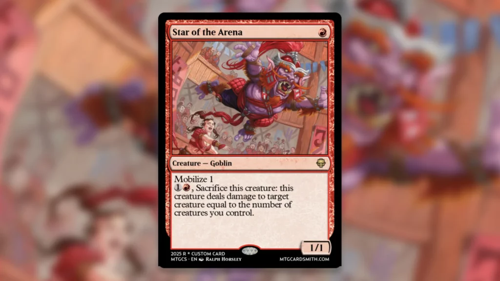 Star of the Arena MTG