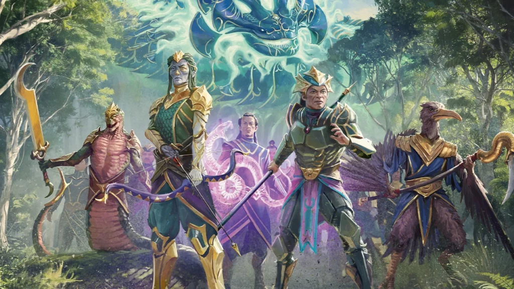 Sultai Tarkir Dragonstorm Art