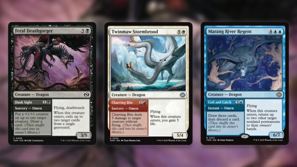 Tarkir Dragonstorm Omen Low Power Level