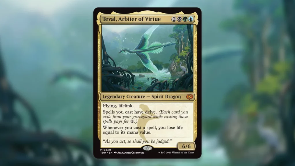 Teval Arbiter of Virtue MTG