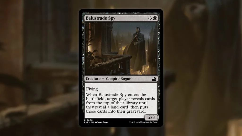 Balustrade Spy