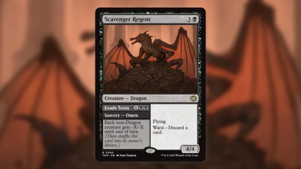 Scavenger Regent Exude Toxin