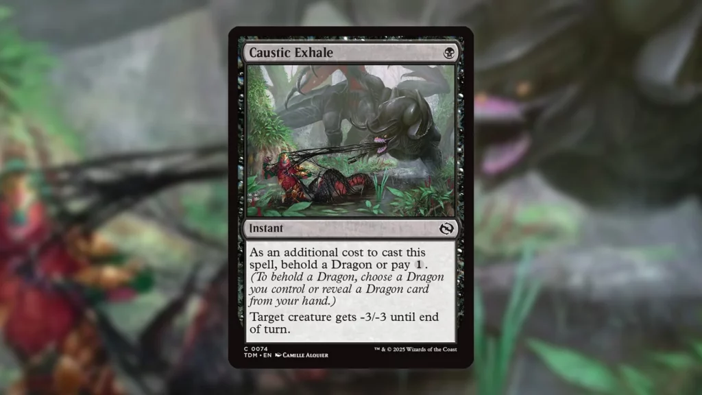 Caustic Exhale