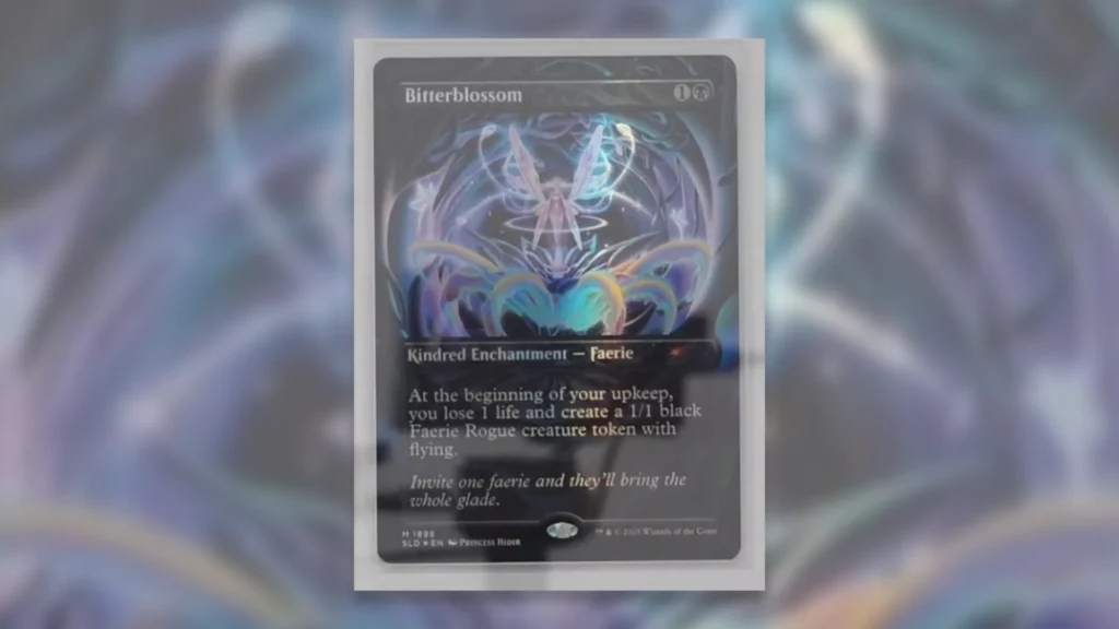 Everyone's Invited Secret Lair Commander Deck Bitterblossom