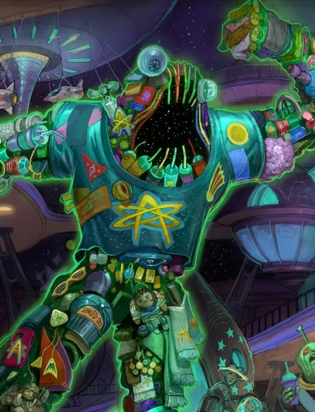 Tchotchke Elemental | Unfinity | Art by Sean Murray