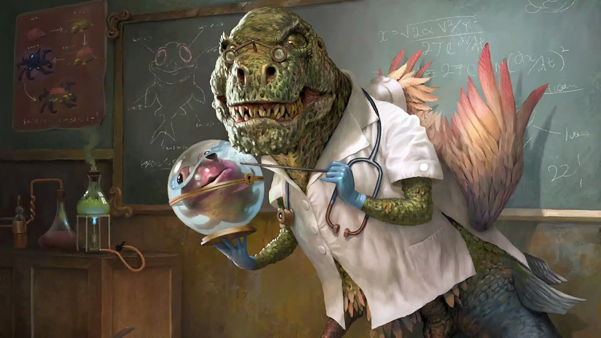 Dr. Julius Jumblemorph | Unstable | Art by Simon Dominic
