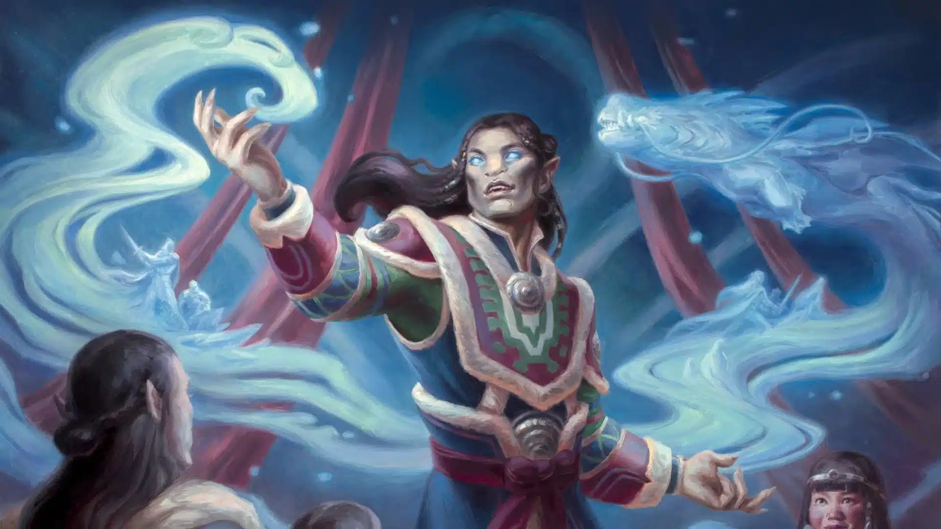Winternight Stories | Tarkir: Dragonstorm | Art by Zara Alfonso