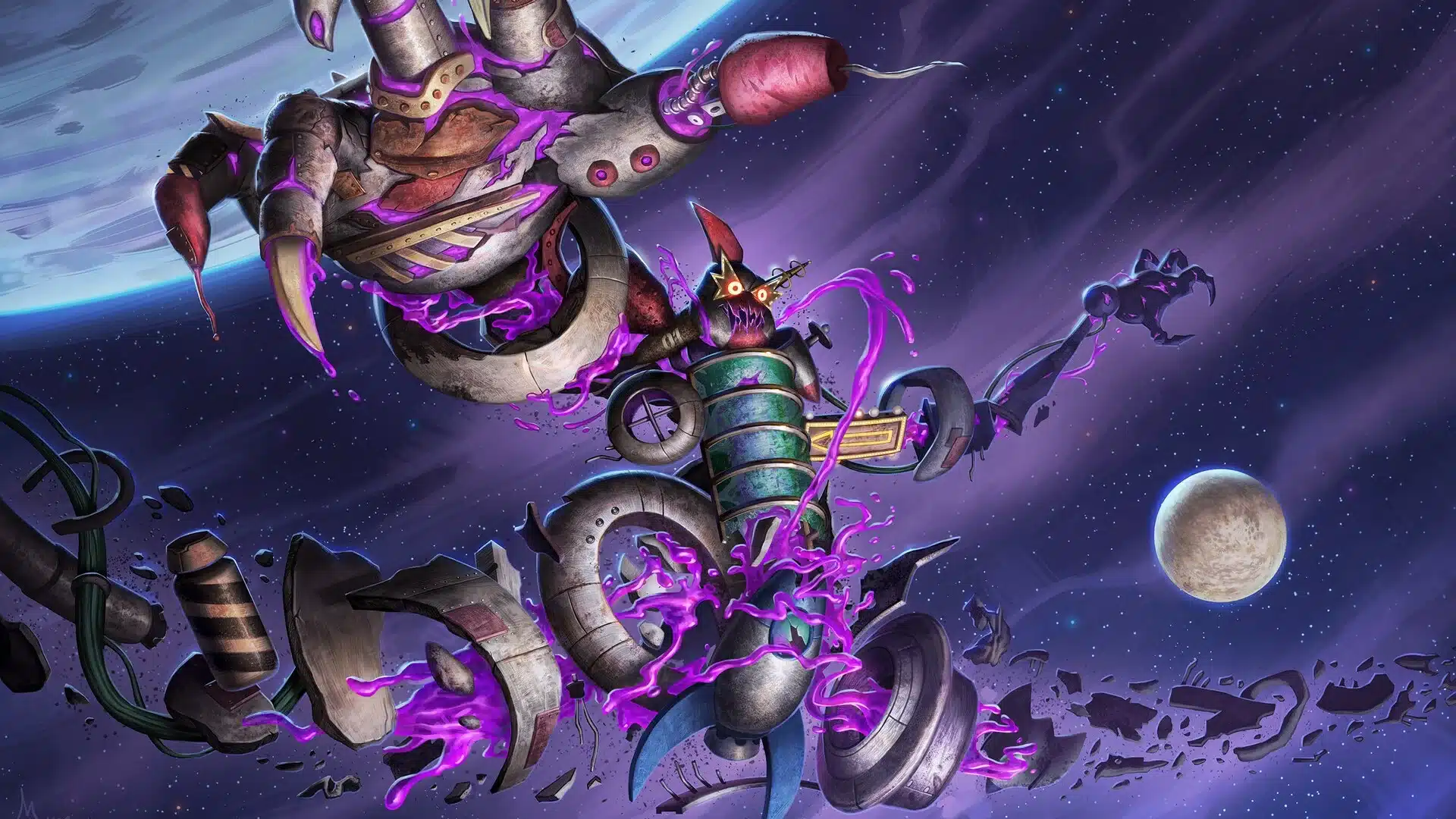 Animate Graveyard | Unfinity | Art by Mike Burns