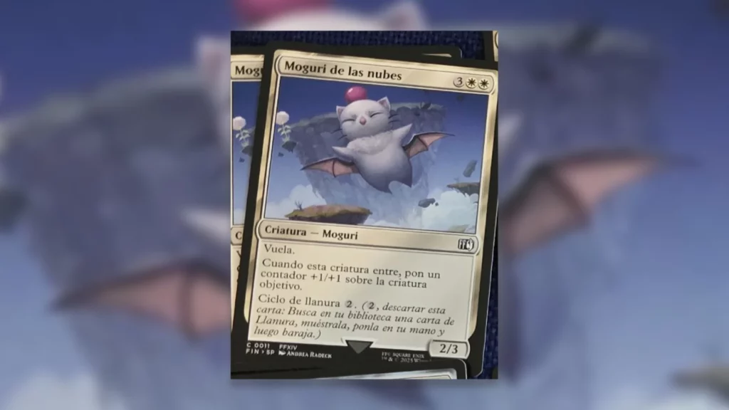MTG Final Fantasy Leaks Cloud Moogle
