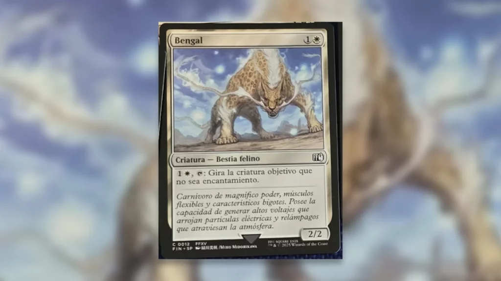MTG Final Fantasy Leaks Coeurl